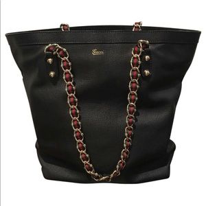 Authentic Gucci Leather Tote